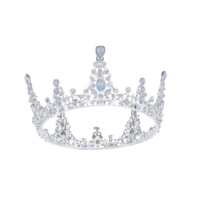 

Новый европейский стиль ретро дворец королева барокко круглая полная круглая корона корона фотостудия головные украшения