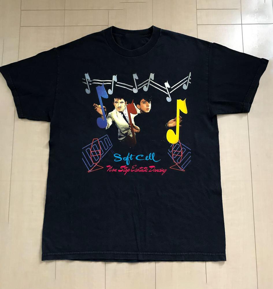 Soft Cell Non Stop Ecstatic Dancing Short Sleeve Unisex Tee Cotton Shirt Unisex T-Shirt XL