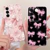For Vivo V27 V27Pro Cute Flower Butterfly Cat Painted Case For Vivo V 27 V27 Pro V2230 V2231 Soft Silicone TPU Phone Cases