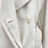 K.T 01-15WE06 White Angora Wool Convertible Long Coat coat 7 off whiteUsed