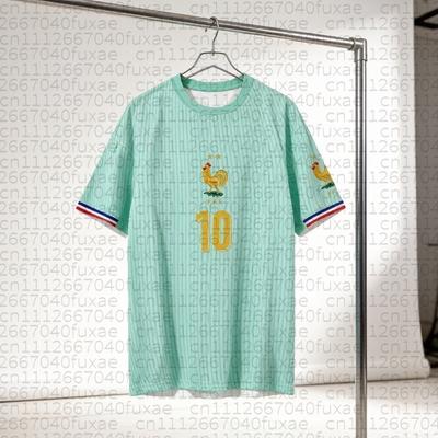 2026 France Competition Away Soccer T-Shirt Men's Elastic Quick-drying and Breathable T-shirt Sportswear Family Matching Top