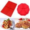 New Household Kitchen Baking Tools Waffle Mold Silicone Cake Mould Chocolate Bread Mold Non-stick Muffin Mould Cookie Accessory