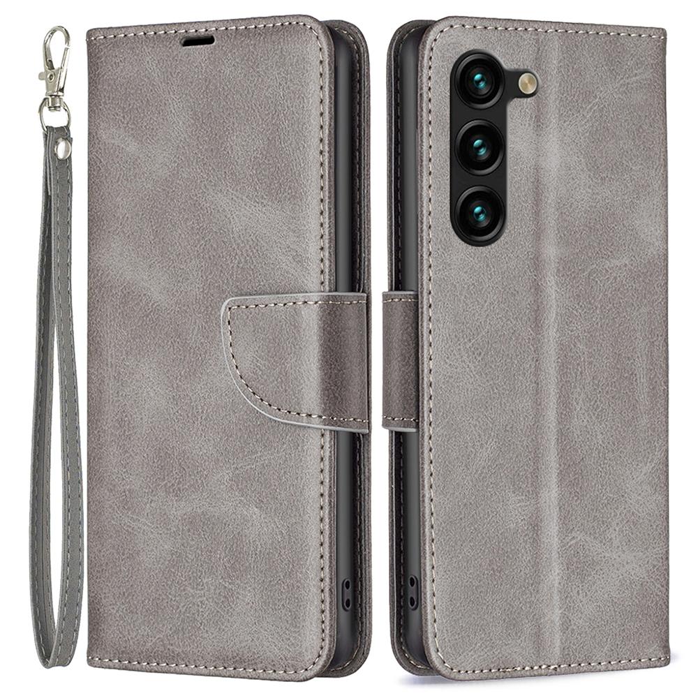 For Samsung Galaxy S25+/S24+ Case Mobile Phone Shell PU Leather Wallet Cover with Viewing Stand