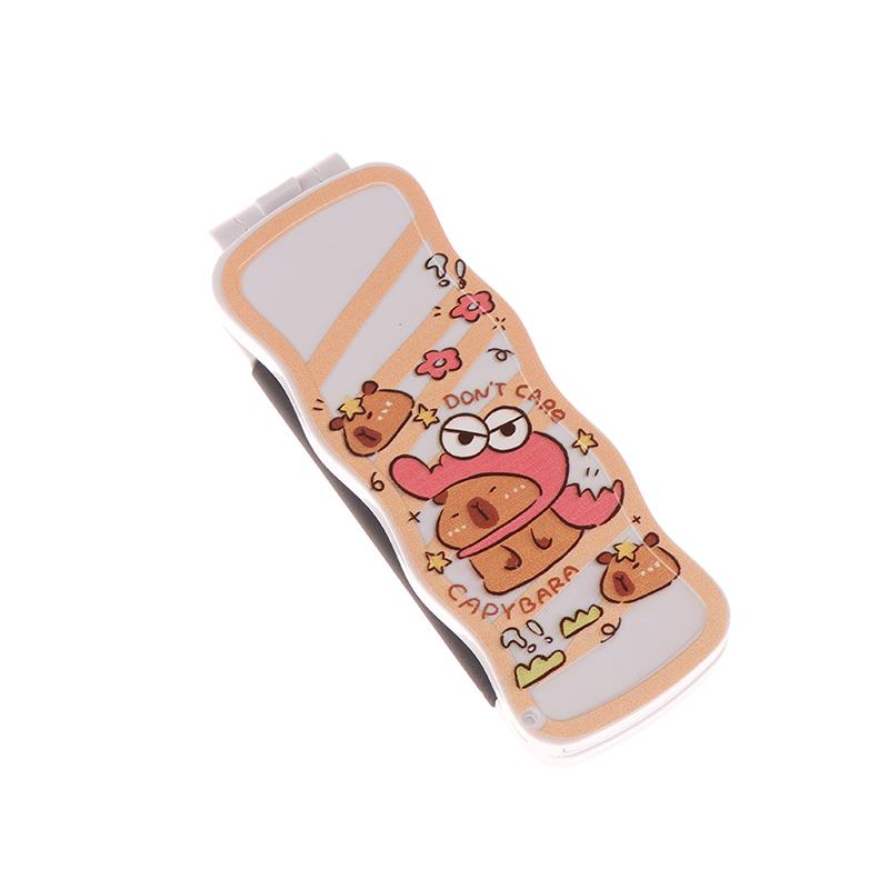 Mini-Haarbürste, faltbarer Massagekamm, Kopfmassage, antistatisch, tragbare Reise-Haarbürste, Mädchen-Haarkämme mit Spiegel