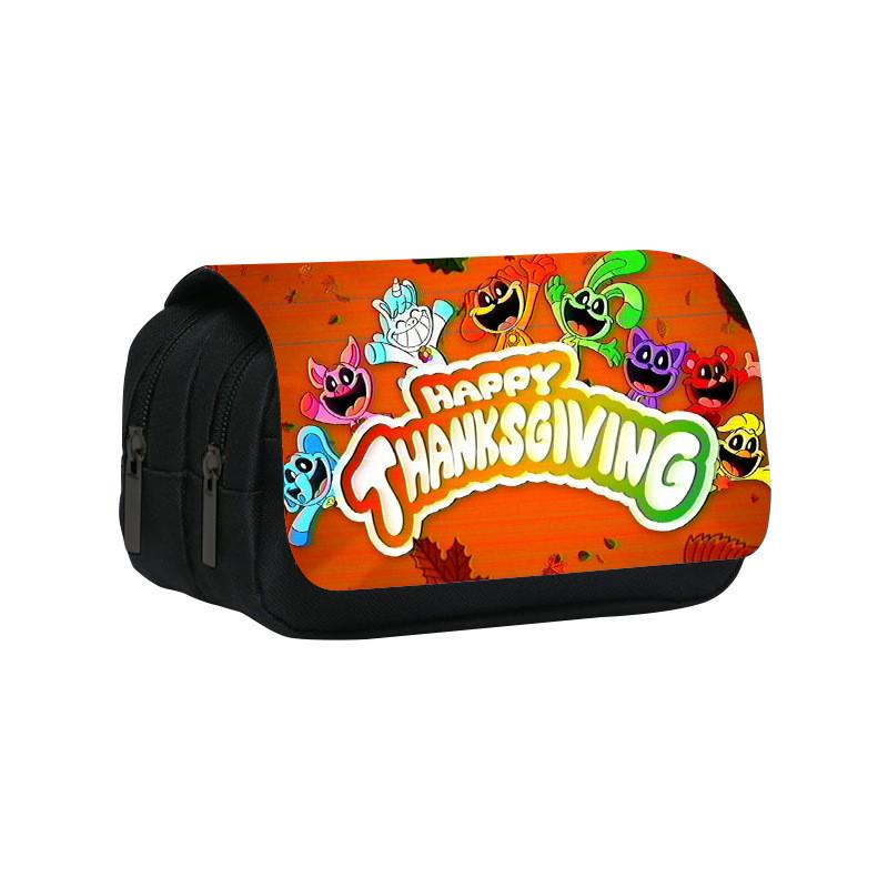 Smilingcritters Student Pencil Bag With Polyester Material And Spacious Storage Style 1