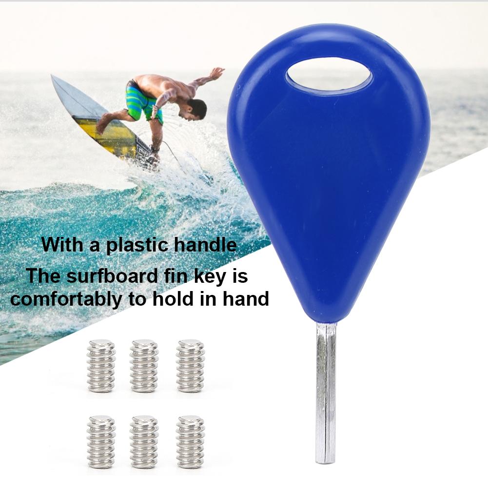 Surfboard Accessories Surf Fin Key Screws Set for FCS Fins Surfing Equipment