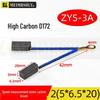 Motor Tachometer Carbon Brush with Spring - Sizes Available: 4x4, 4x5, 4x6, 4x7, 4x8, 4x10, 4x12.