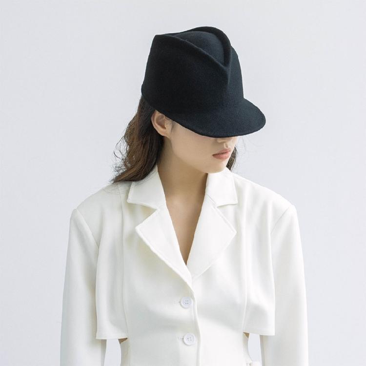 Unisex Wool Hat Durability Soft Hat Wide Border Wool Hat Elegant Wool Hat for Outdoor Cycling and Casual Outfits