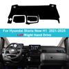 For Hyundai Staria New H1 - 2024 2025 Car Dashboard Cover Dash Mat Ultraviolet-proof Carpet Cape Protector Accessories