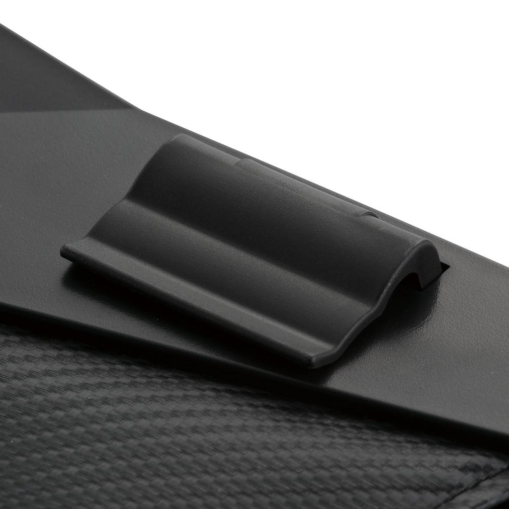 BONFORM Storage Dust Carbon 320 X 250 Slim Universal for Rear Case, Fiber, Size Mm, Color Black, Type, Hook, Seat, 7251-25BK