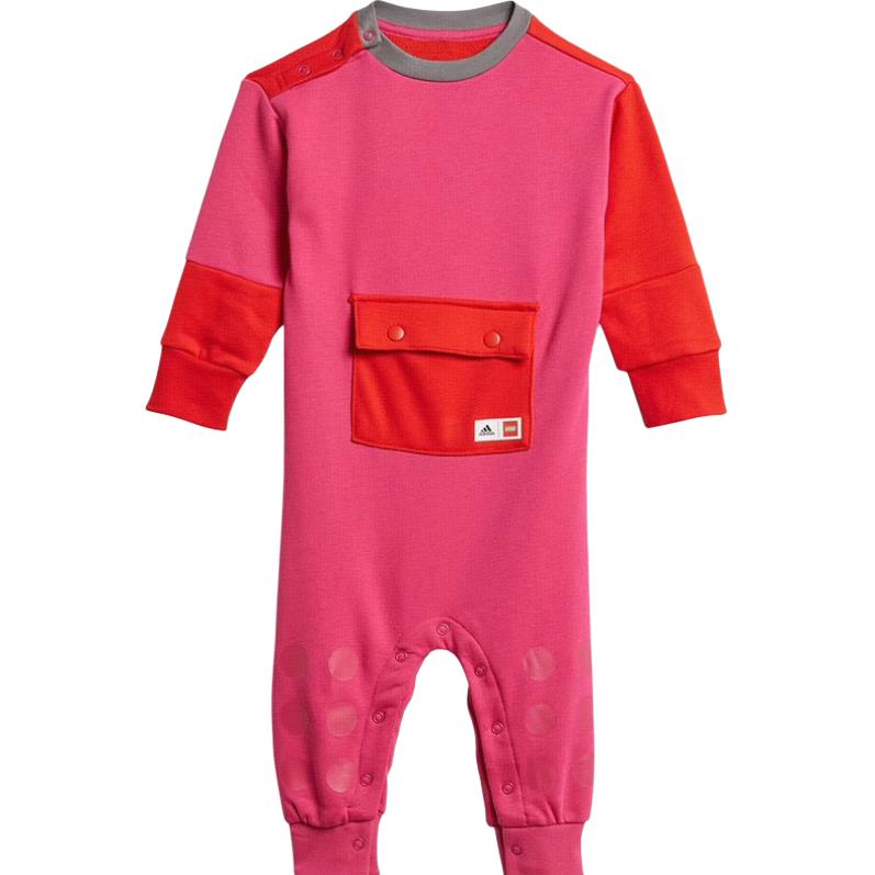 Adidas X LEGO Baby Jumpsuits & Crawlers Crew Neck Moderate GN6698 86