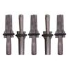 5Pcs Heavy Duty Wedges and Shims Stone for Concrete Rock Stone Splitters Marble Granites Hand Tool Splitting Tool