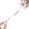 Bowknot Cat Cute Badge Holder Retractable Keychain Badge Reel Id Card Hoder Name Tag For Doctore Nurse Worker Students