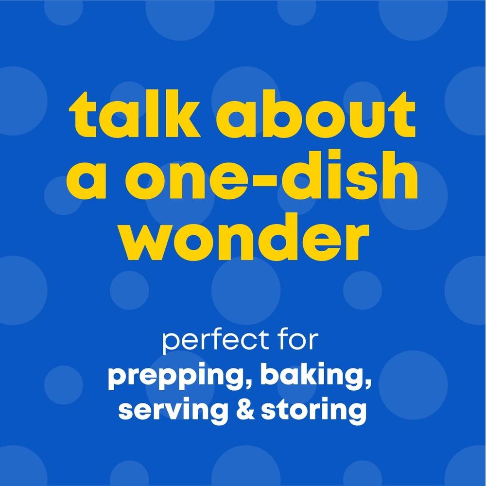 High Quality Glass Baking Dish Set Non-Stick Oven Safe Stain Resistant Dishwasher Microwave Ideal Roasting Brownies Value Pack