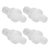 12PCS Aquarium Check Valve Ozone Resistance Oil Resistant One Way Air Valve PP Check Valve for Fish