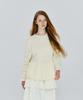 Koseumoseu Flare Cashmere Knit (Ivory)