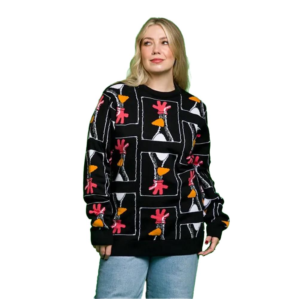 Wallace and Gromit Unisex Adult Knitted Jumper