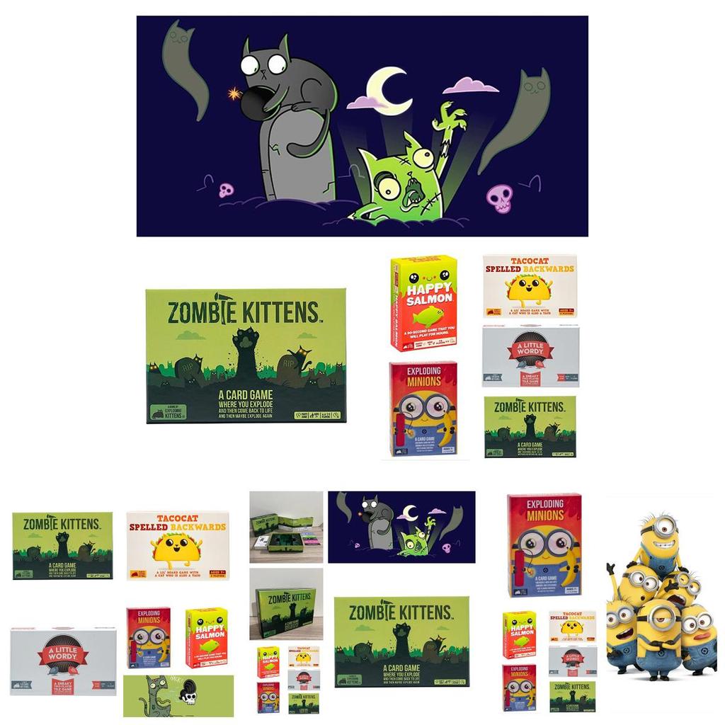 Explosive Fun With Exploding Kittens Card Game Minions Edition