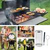 2025 new Stainless Steel BBQ Basket Portable Rolling Wire Mesh Cylinder Grill Basket for Outdoor Camping Barbecue