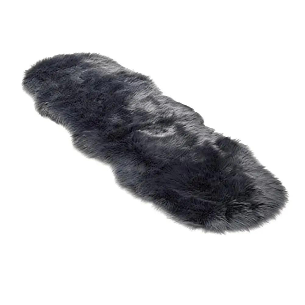 Artificial Sheepskin Long Hair Carpet Floor Wool Fluffy Soft Mat Rugs Soft Rugs Faux Fluffy Decor Shaggy Faux Shaggy Fluffy V9W0