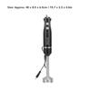 Frullatore a mano con filo Velocità variabile Elettrico portatile Potente Mixer con Punta in Acciaio Inossidabile Per Frullati Cibo per Bambini
