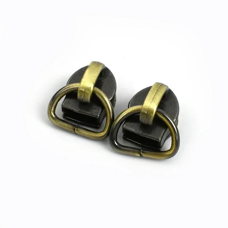 5-30Pcs Meetee 5# Nylon Zipper Puller Down Jackets Bags Zippers Sliders Garment Zips Head Repair Kits DIY Sewing Accessories