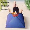 Tenda Parasole Protezione Viso Personale Montaggio Rapido Leggera Tenda Viso Parasole per Spiagge Litorali Resistente