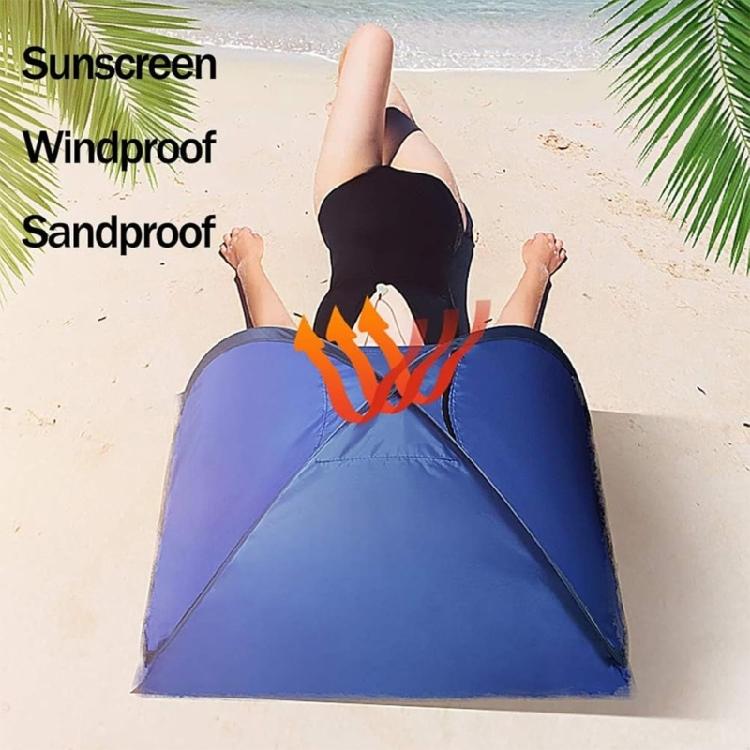 Tenda Parasole Protezione Viso Personale Montaggio Rapido Leggera Tenda Viso Parasole per Spiagge Litorali Resistente