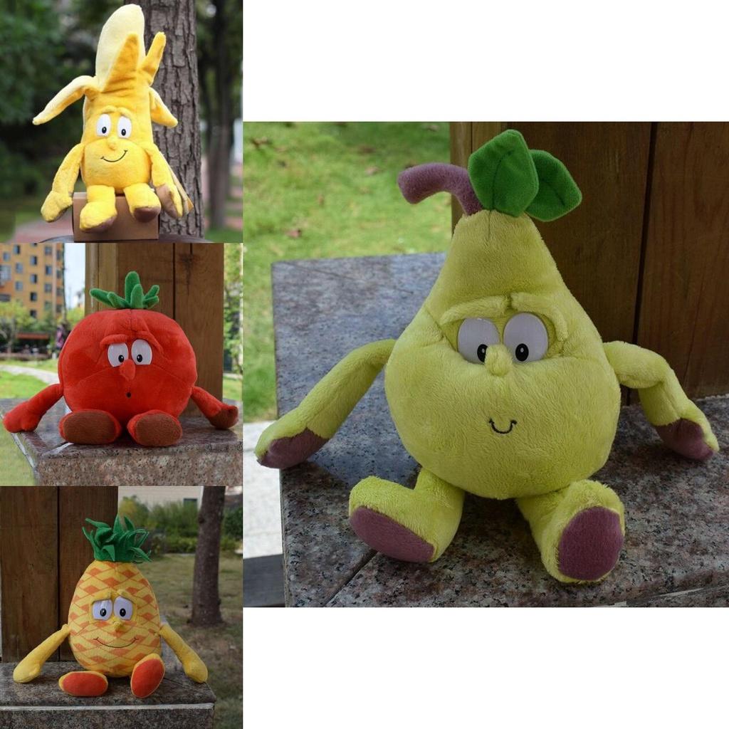 Soft Plush Vegetable Fruit Plants Stuffed Pillow Doll Gift For Kids