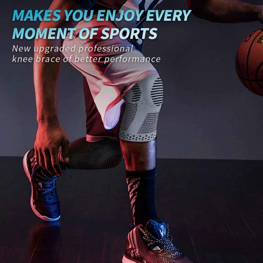 1 PCS Professional Sport Knee Brace for Arthritis Crossfit Protector Support Pads Meniscus Tear Joint Pain Relief Running Riding