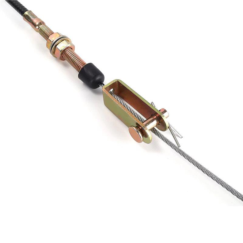 TZ01602-1 31 VCGTX10-10FT Heavy Duty Vernier Adjustable Lock Cable Throttle Cable Truck Accessories