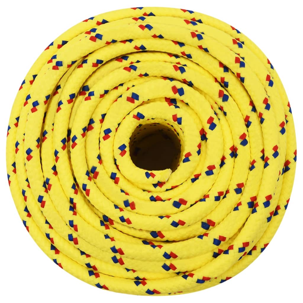 Boat Rope Yellow 14 Mm 100 M Polypropylene