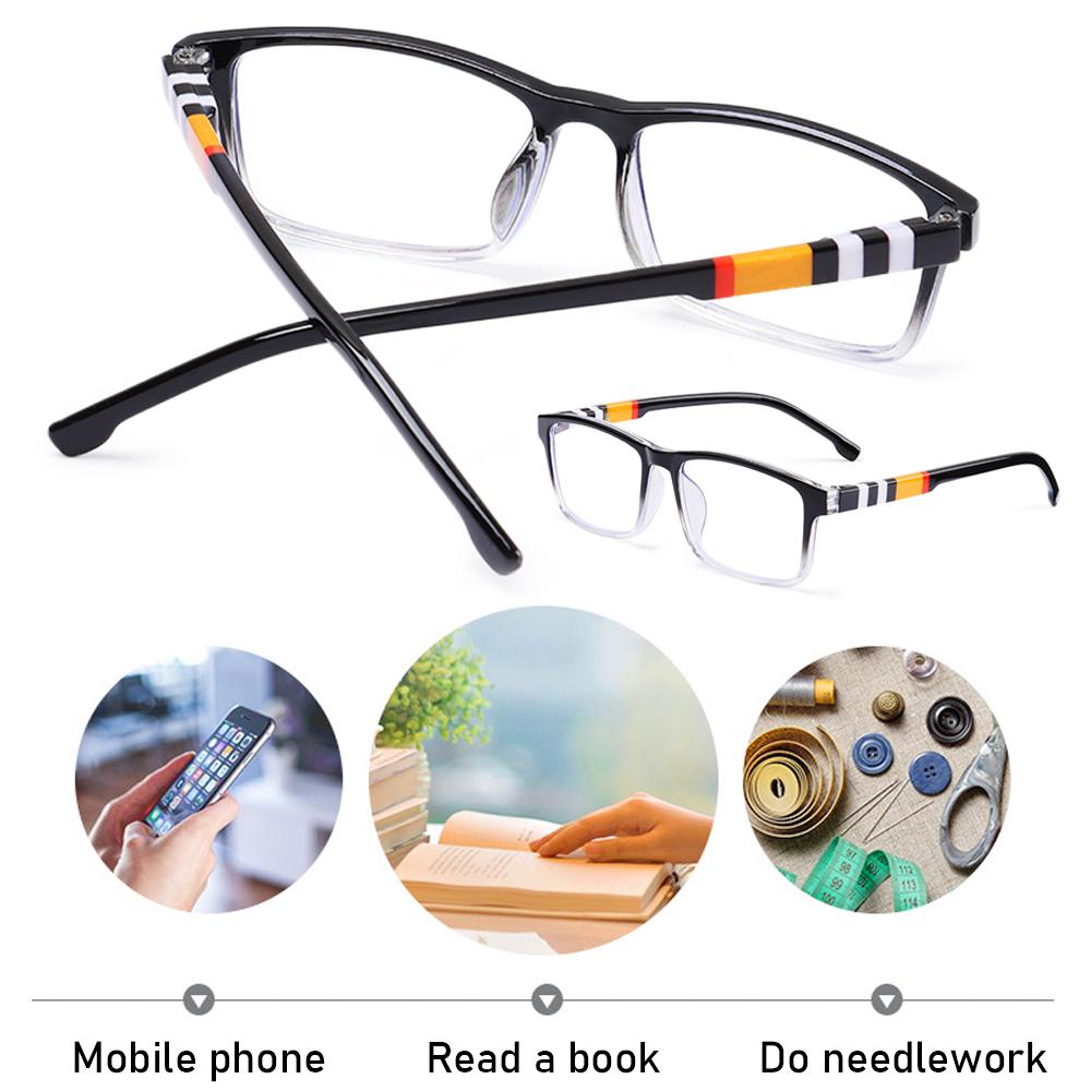 Fashion Anti-Blue Light Reading Glasses Ultra-Light Eye Protection Readers Eyewear Unisex Elegant Comfortable Presbyopia Glasses