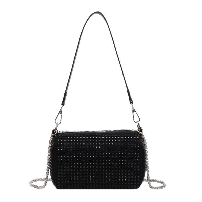 Bag women's bag winter new trend full diamond shoulder bag fashion casual chain messenger bag women