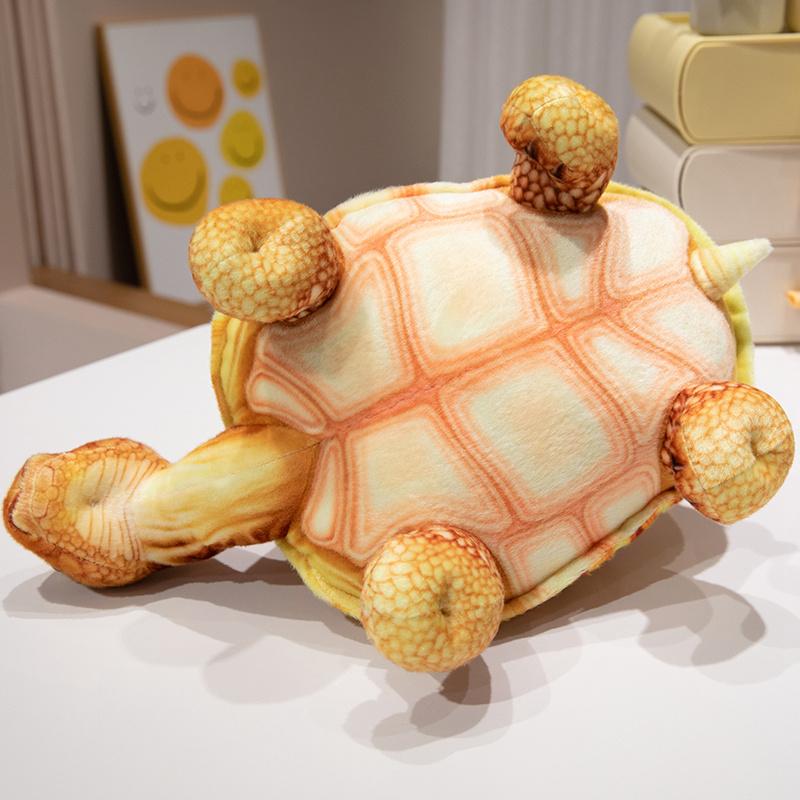 Cute Green Sea Turtle Plush Toy Realistic Soft Stuffed Animal Home Decor Gift Cuddly Ocean Creature