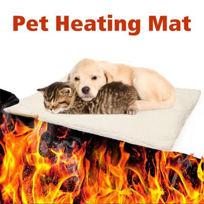 (Spicy chicken)Puppy Dog Bed Mat Self Heating Winter Durable Soft Warm Cat Pet Rug Thermal Pad