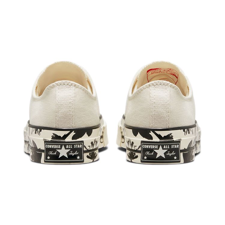 Converse 1970s Chuck Taylor All Star Casual Versatile Low Top Canvas Shoes Women sneaker Off-White Black 571580C