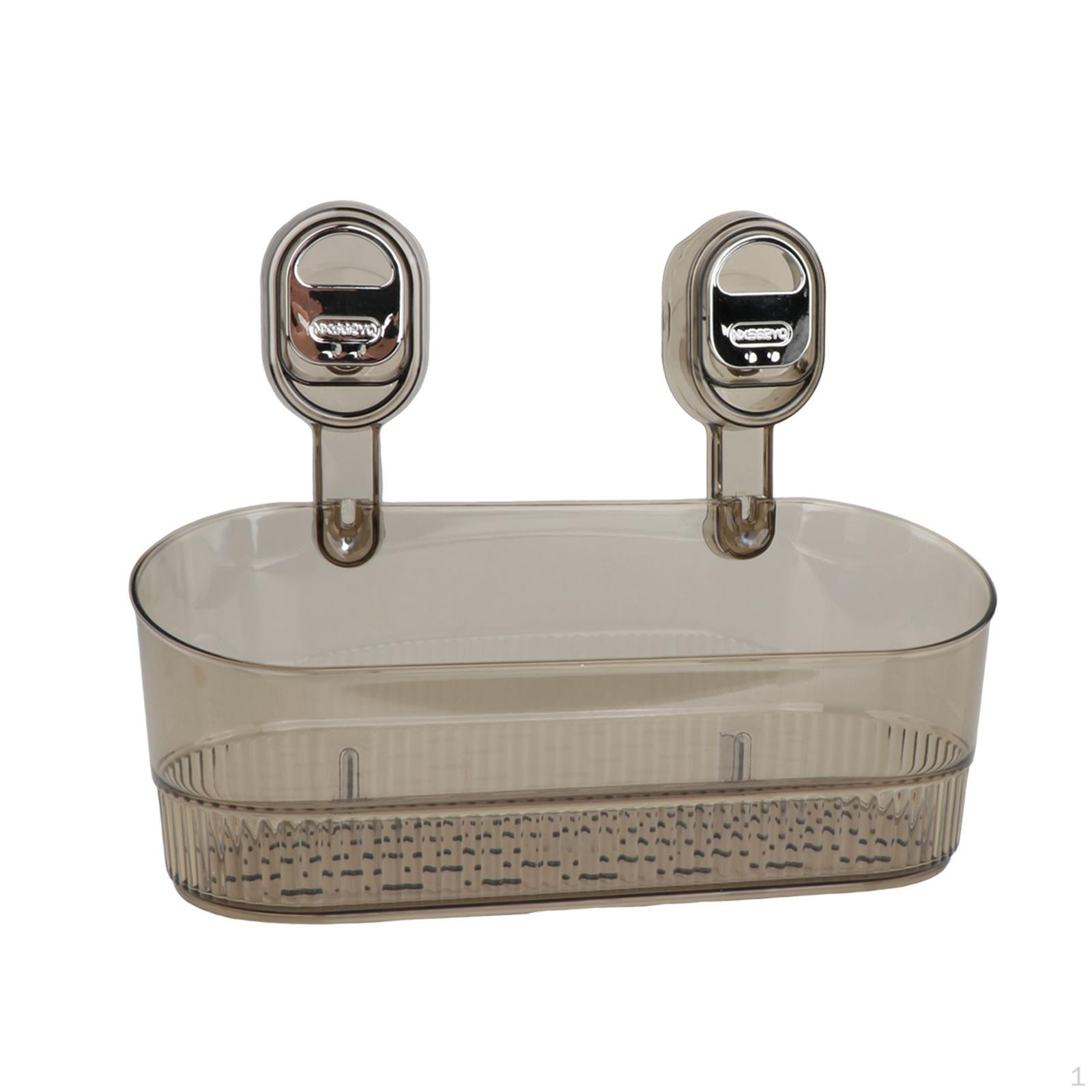 

Автономный душ с одинарными сливными отверстиями, органайзер для хранения в ванной комнате для прачечной кухни коричневый