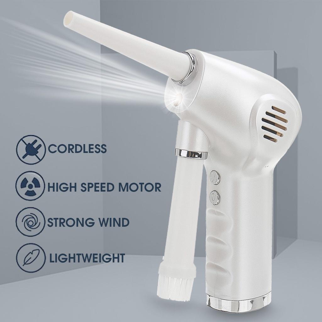 Puf de aer fără fir pentru curățarea computerului înlocuiește dozele de gaz comprimat, suflător de curățare reîncărcabil 6000/10000mah