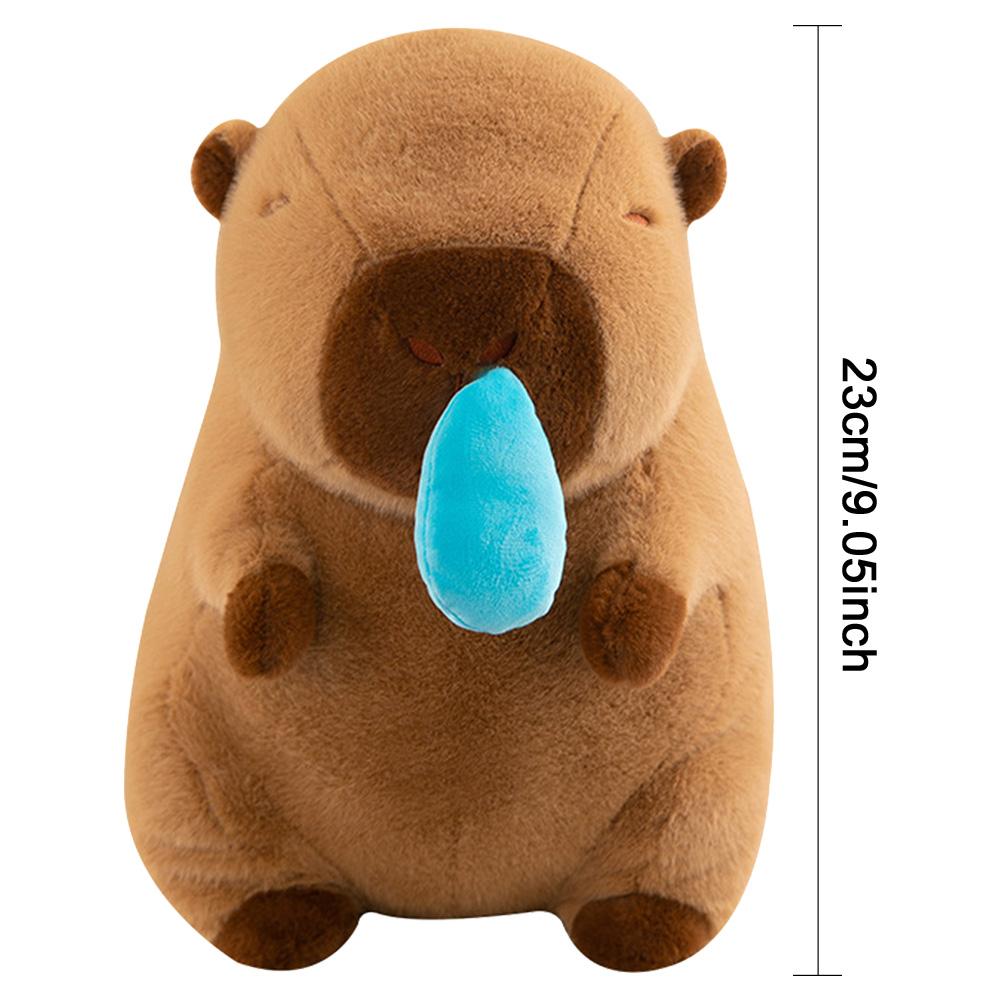 

Пушистая плюшевая кукла Капибара Кавайная Капибара с черепахой Мягкая игрушка Мягкие игрушки для детей Подарок на день рождения Домашний декор