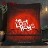Lost Boys 2D Flat Pattern Flannel Blanket High Quality All Seasons Warmth and Comfort Perfect for Christmas Gifts.MMT0918003
