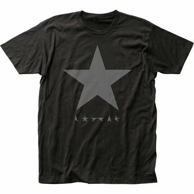 David Bowie Blackstar T Shirt Mens Licensed Rock N Roll Band Music Tee New Black Fashion Casual Trend Y2k Vintage Cotton T-shirt