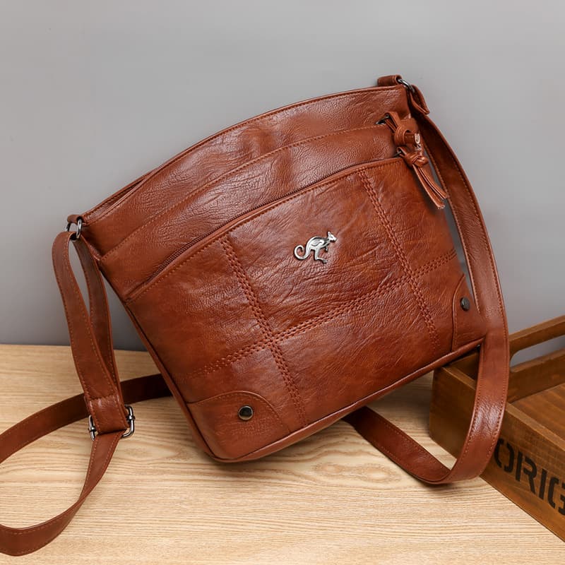 

New Women s Shoulder Bag Messenger Bag коричневый
