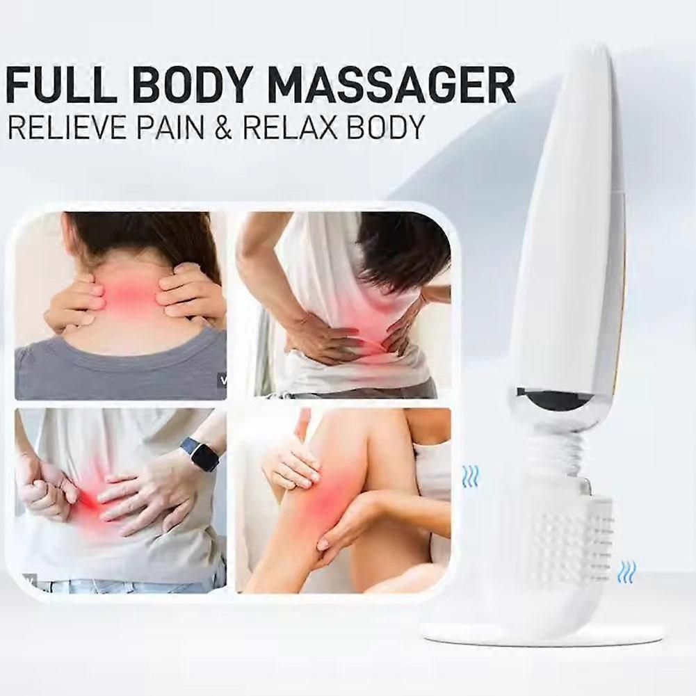 Portable Electric Massager For Back Neck Legs Adjustable Modes Silent Design Pain Relief Muscle Relaxation