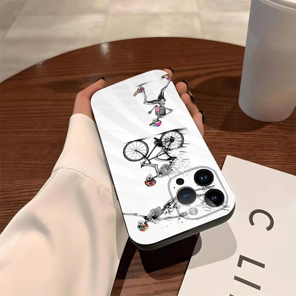 Triatlon Plavání Kolo Běh Pouzdro na telefon pro iPhone 17,16,15,14,13,12,11,Pro,X,Xs,Max,Plus Nárazuvzdorný kryt