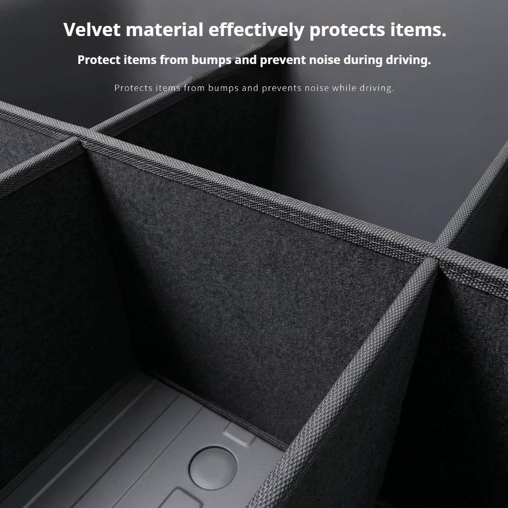 For Xpeng MONA L03 Front Trunk Storage Box Clapboard Layered Storage Panel Car Interior Modification Accessories