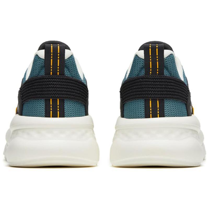 Anta Unruly Series Slip Resistant Abrasion Resistant Low top Sports Casual Shoes Men's White Gray Blue Sneakers 912328823-4