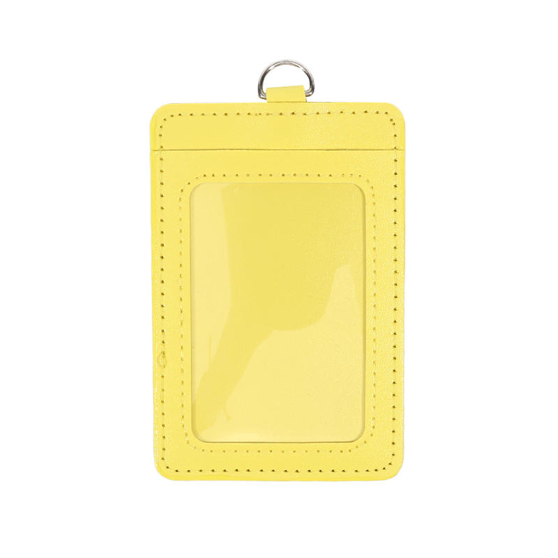 Simple Chest Card Holder Multi Slot PU ID Card Holder Practical and Durable Factory Work Card Student Card Holder