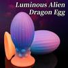 Liquid Silicone Glowing Anal Plug Dilator Adult Sexual Wellness Toy