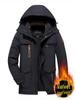 Men's Outdoor Thickened Mid-Length Velvet Jacket: Versatile, Stylish Windbreaker for Winter Cold Protection